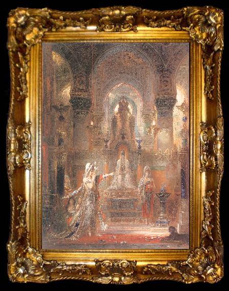 framed  Gustave Moreau Salome Dancing before Herod, ta009-2